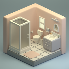3D ванна кімната