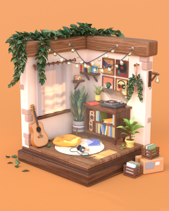3D Music Room